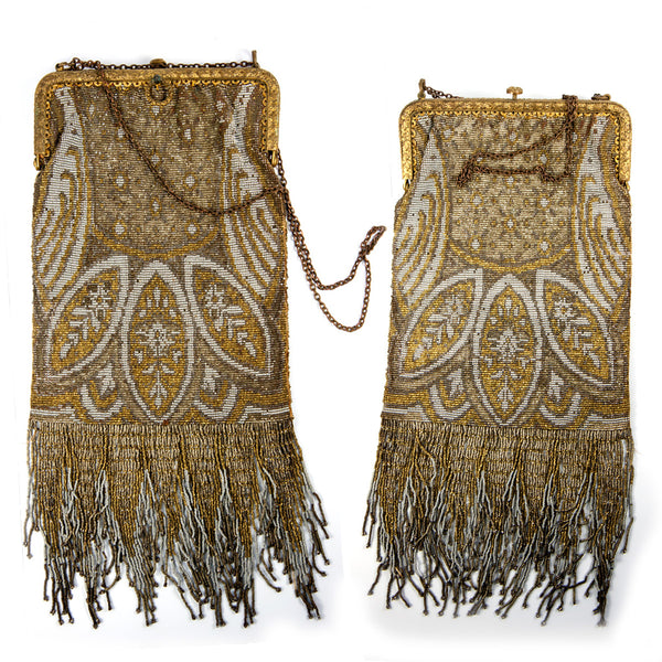 Buy Gold Textured Cheeky Mini Fringe Bag by And Also Online at Aza Fashions.