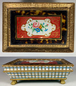 Antique 1st Empire French Chocolatier's Box, Confectioner's Chocolate Casket, c.1800-1810
