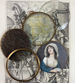 Superb 18th c. Portrait Miniature, Woman w Letter, Artist: Marie-Adélaïde Duvieux , (b. Landragin) 1761-1799