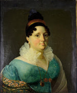 RARE Antique Museum Quality French ID'd Portrait, c.1820, Elaborate 30x26" Frame