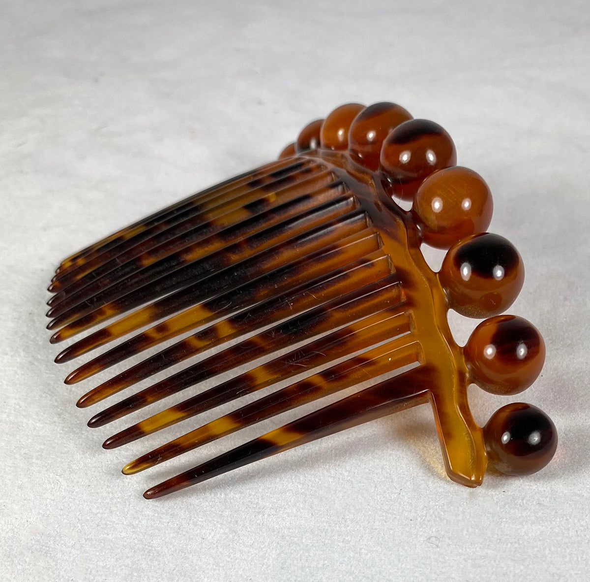 Superb Antique Napoleon III, Victorian Era Tortoise Shell Tiara, Ornamental Comb, Grand Tour Souvenir