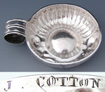 Dainty Antique French .800 Silver “Tastevin" or Wine Tasting Cup, 1819-1838, 24gm