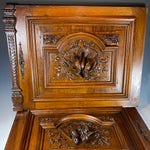 Superb Pair (2) HC Cabinet Doors, Plaques with Birds in Nature More, French in Black Forest Look