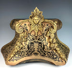 Gorgeous Antique French Boulle, Early 19th Century Clock or Bracket Shelf, Display Stand