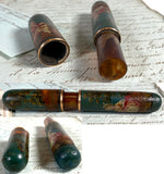 Fine Antique French Billet Doux, Love Notes Etui for Courier Delivery in c.1750, Marie Antoinette's Vernis Martin Decorative Favorite