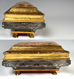 Antique French Empire Chocolatier's of Confectioner's Presentation Box, Crystal Casket, c.1810