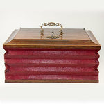 RARE Antique French Stationery Box, Accountant or Attorney's Briefs Chest, 1830s