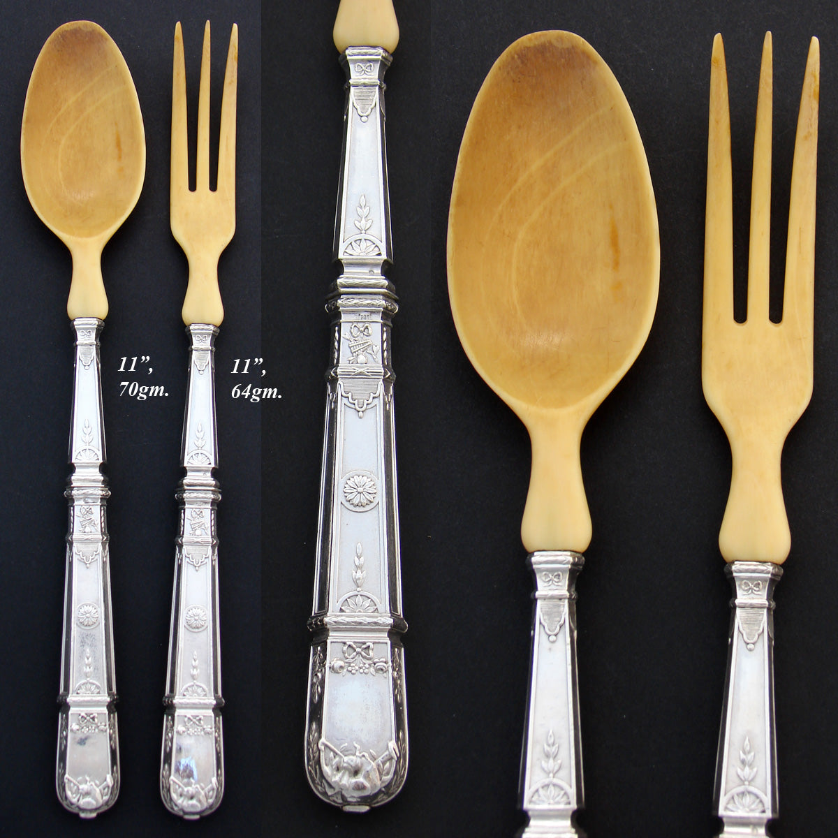 Antique French Sterling Silver 11