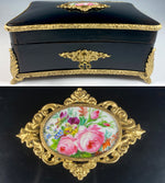 RARE Antique French Jewelry Box, Chocolatier's Confection Casket, "Boissier", PARIS
