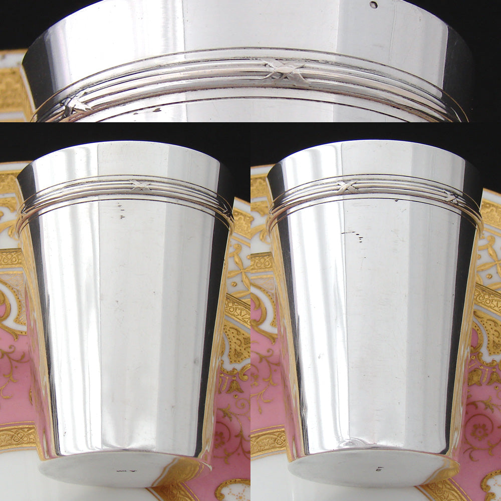 Antique Continental .800 (nearly sterling) Silver Wine or Mint Julep Cup, Tumbler or Timbale