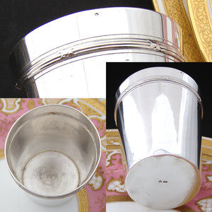 Antique Continental .800 (nearly sterling) Silver Wine or Mint Julep Cup, Tumbler or Timbale