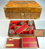 RARE find! Antique French Trousse de Voyage of Daughter of Louis XVI and Marie-Antoinette, Duchesse d'Angoulême - Vanity Case