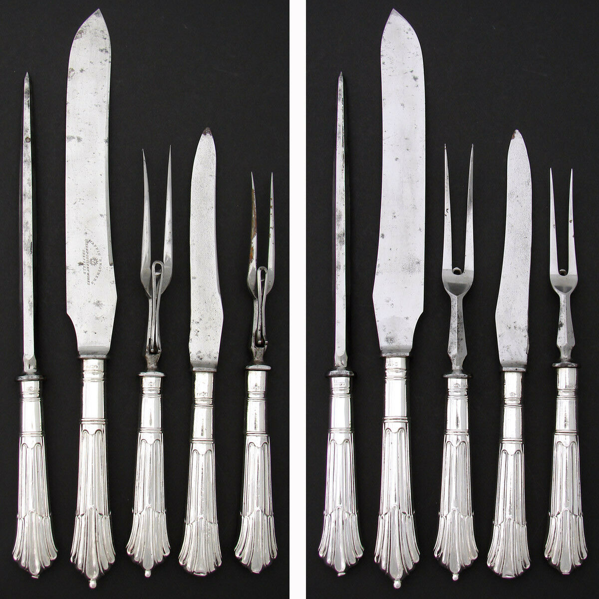 Silversmiths & Cutlers Carving Knife and Meat Fork 
