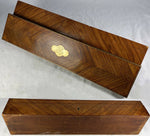 Rare Antique French Kingwood 16" Long Document or Fan Box, Table Coffret, Huge!