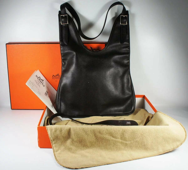 Hermes Massai PM Handbag, Purse, Bag, Dark Brown, Orig Box, Rcpt: $297 –  Antiques & Uncommon Treasure