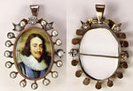 Antique Victorian Era 12k 10k Gold, Diamonds, Pearls Locket, over .5 ct Diamonds