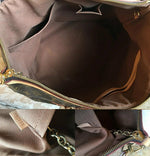 Vint LOUIS VUITTON Palermo GM Monogram Tote Shoulder Bag, Luggage, 2way, SD2008