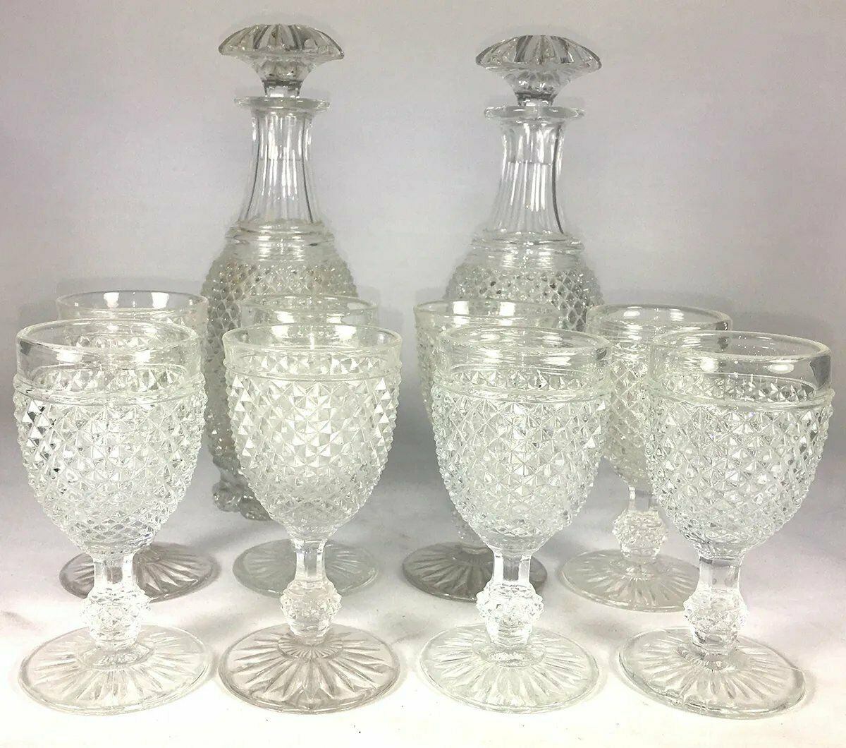 Crystal Wine Glassware from Baccarat, 1950s, Set of 12 for sale at Pamono