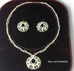 Antique Georgian to Victorian 3-Strand Seed Pearl Parure, Necklace, Earrings