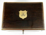 Aucoc Aine Paris Antique French Dressing Box, Casket, Crest of Diane de Poitiers