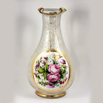 RARE Antique c. 1840-50 Bohemian Moser HP Full-Size Pitcher, Decanter, Floral