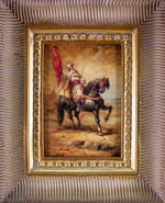 Vintage Oil Painting in Frame, Apres The Orientalist Movement, Signed.