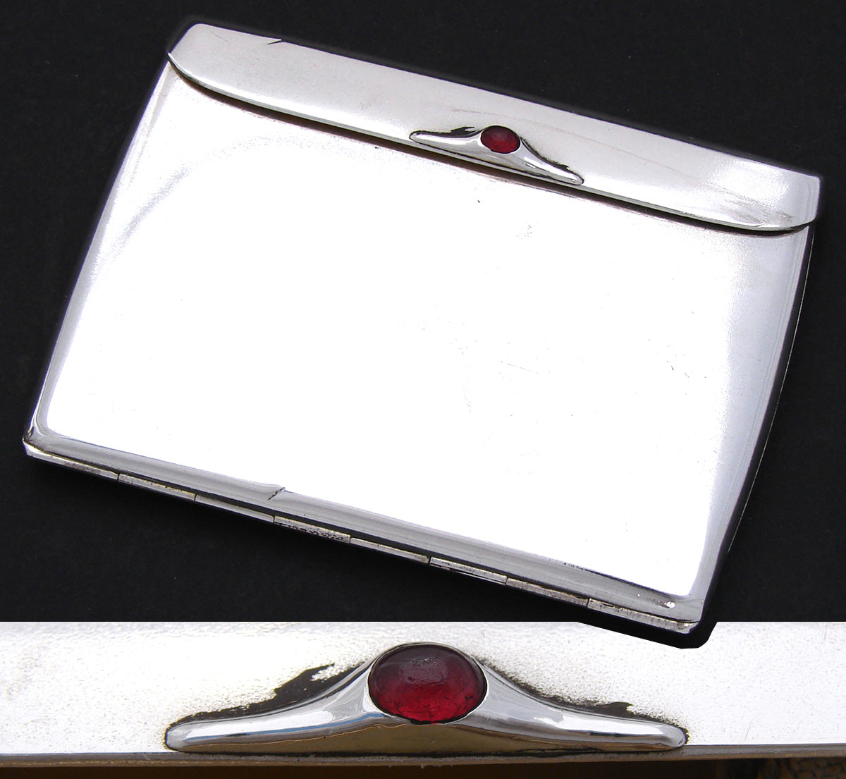 sterling silver cigarette case Art Deco Silver Cigarette Case sterling silver cigarette case Art Deco Silver Cigarette Case