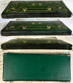 Antique French 18th Century Writer's Set, Box, Letter Opener, Sceau, Seal, Agate & Engraved Hunter