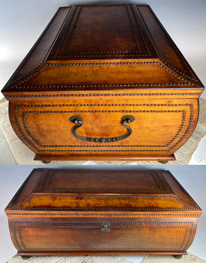 Small Late 19th Century Chinese Camphor Chest with Precious Objects