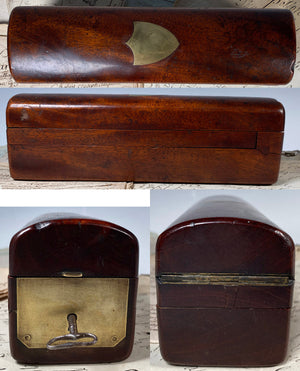 Rare Napoleon Era Military Officer's Vanity Kit, Campaign Necessaire, Ivory, 4 Levels of Tools, Scent Bottle, Razor, etc