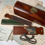 Rare Napoleon Era Military Officer's Vanity Kit, Campaign Necessaire, Ivory, 4 Levels of Tools, Scent Bottle, Razor, etc