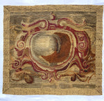 Antique 17th Century Aubusson or Gobelin Tapestry Fragment, Wall Hanging or Make Pillow