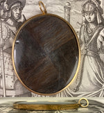 Elegant 18k Gold Pendant RARE Portrait Miniature Incroyables et Merveilleuses c.1795-99 Fashion