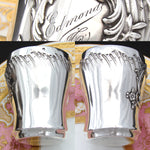 Antique French Sterling Silver Mint Julep or Wine Cup, Tumbler or "Timbale", Rococo Style