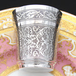 Antique French Sterling Silver Wine or Mint Julep Cup, Tumbler or Timbale, "Laurent"