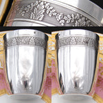 Antique French Sterling Silver Mint Julep Cup, Tumbler or Timbale, "Jean" Inscription