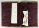 Antique French Stationery Folio, Writer's Leather Card, Note, Envelope Case, c.1880