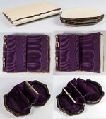 Antique Palais Royal French Coin Purse and Aide d'Memoire Note and Card Case, in Palais Royal Presentation Box