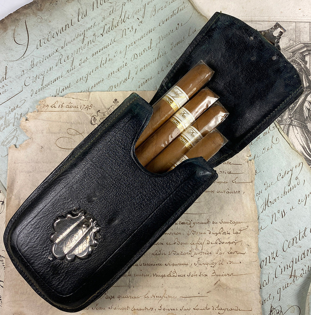 Custom Leather Cigar Case
