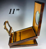 Elegant Antique French Magnifying Viewer for Photos, Cabinet Card, Stereoview, Portrait Miniatures