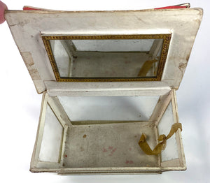 Antique French Chocolatier's or Confectioner's Presentation Box, Casket c.1795-1815, Napoleonic