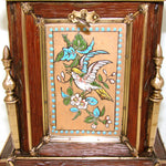 Early 1800s Antique French 10" Tea, Cigar or Tobacco Box, Chest, Ornate Bronze Appliques